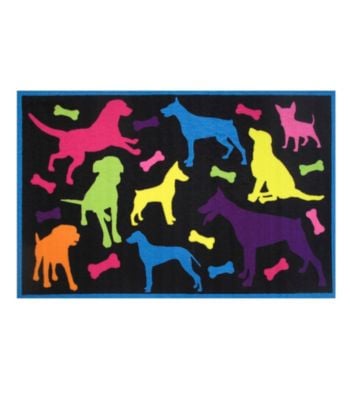 Bow Wow Rug, Multi-color - 39 X 58 In.