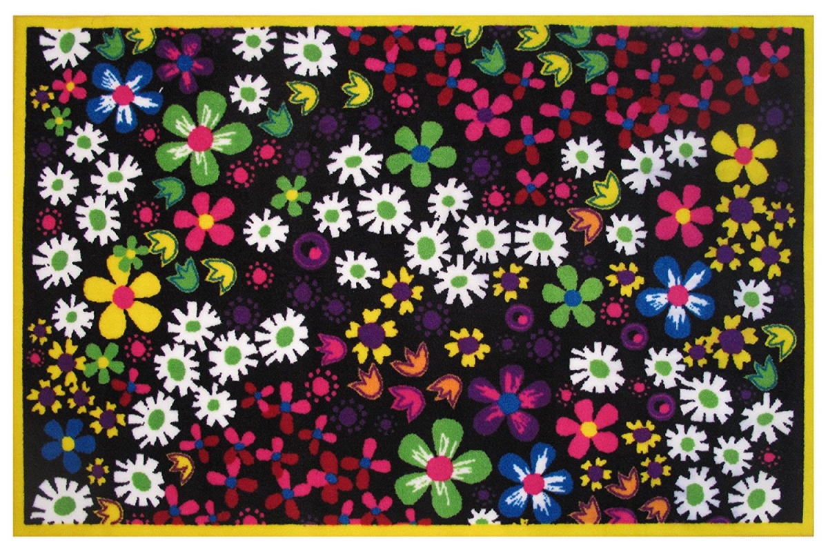 39 X 58 In. Fun Time Floral Childrens Area Rug