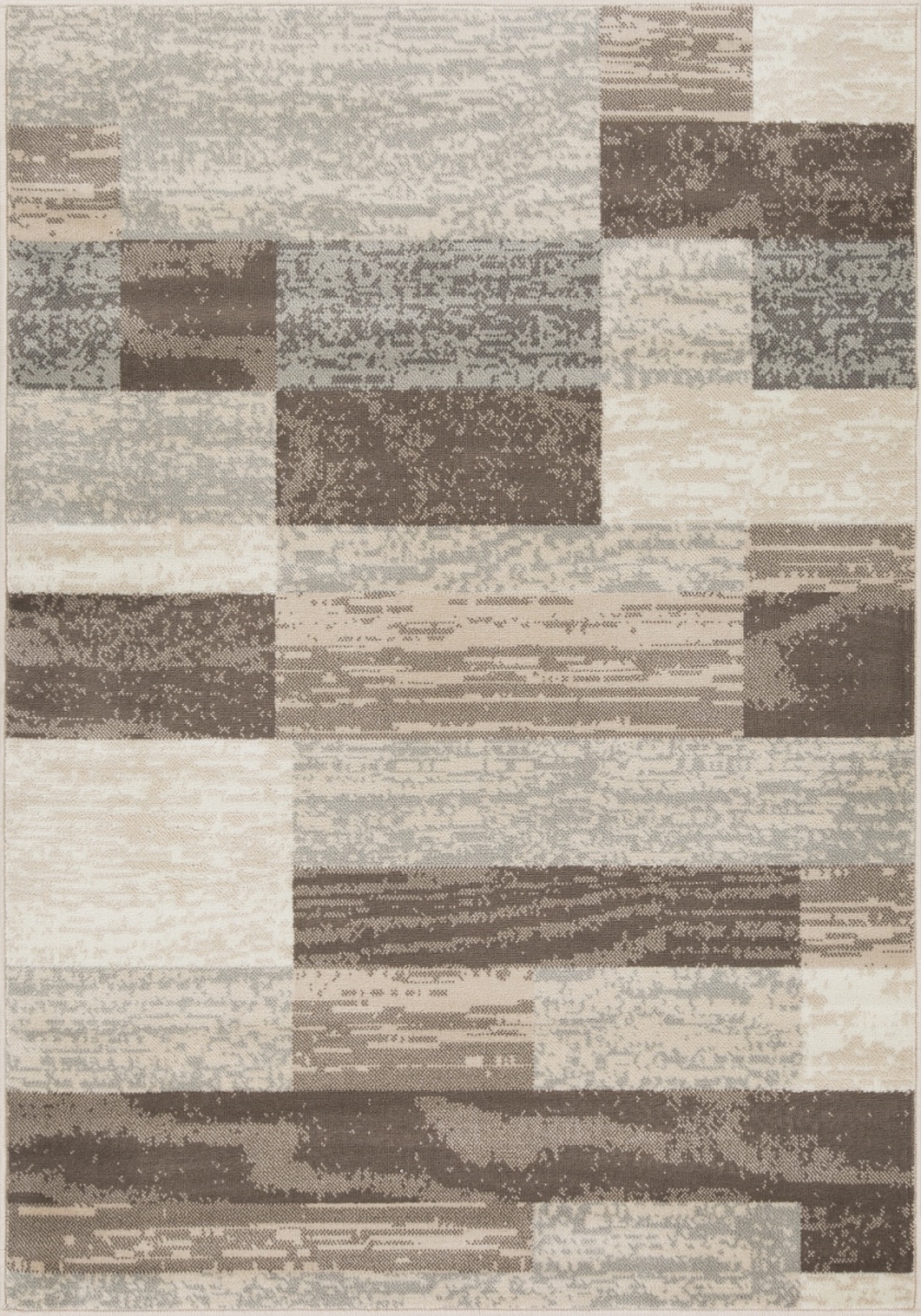 UPC 850004475539 product image for MN306U81 8 x 10 ft. Mindoro Serena Striped Rug, Brown | upcitemdb.com