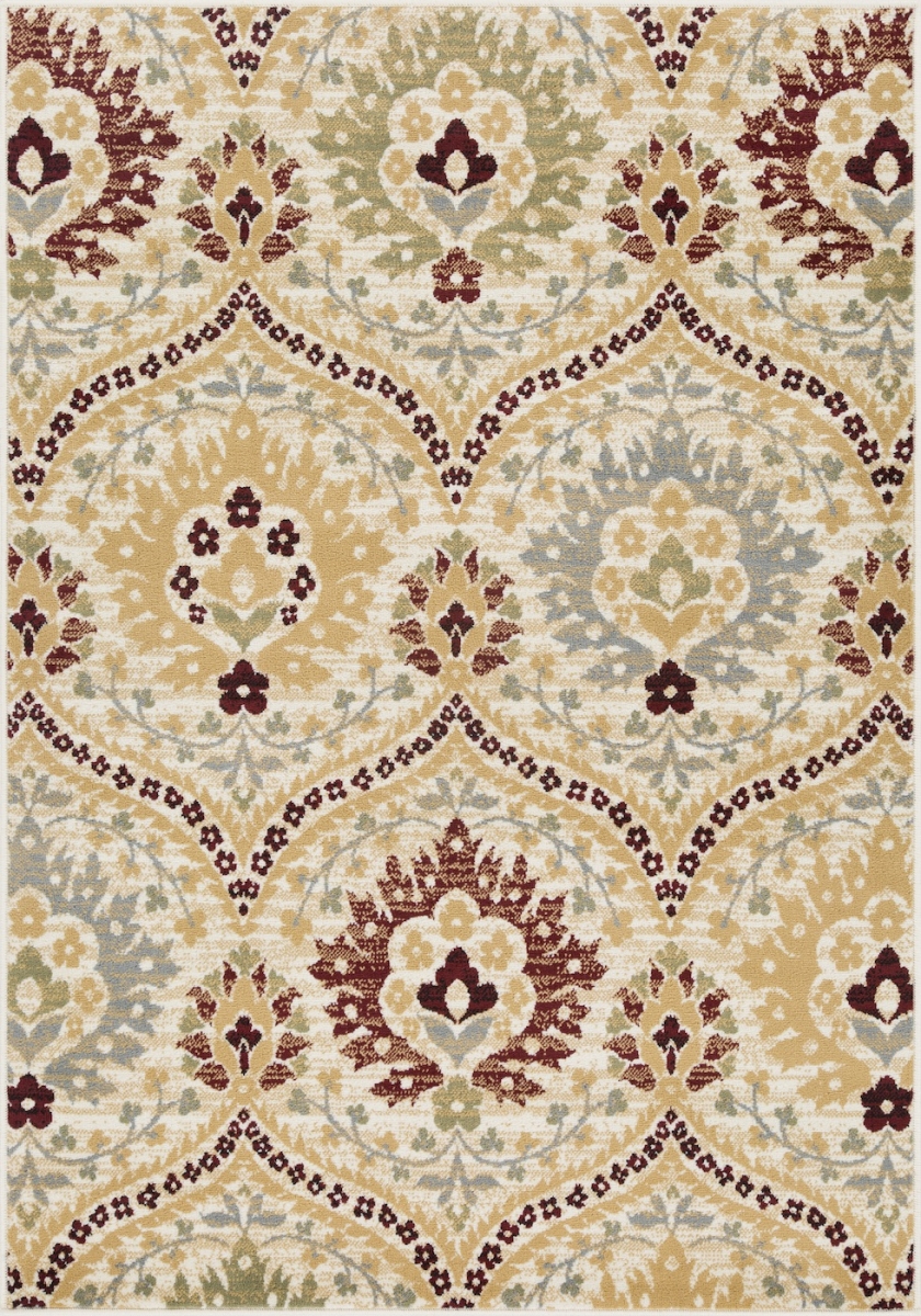 Dn527r81 8 X 10 Ft. Danby Charlotte Traditional Rug, Red