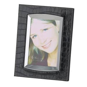 63363 4 X 6 In. Jason Faux Leather Picture Frame