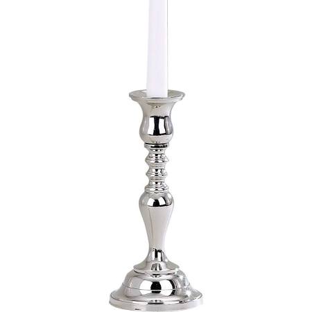 72742p 12.5 In. Hampton Candle Holder, Silver