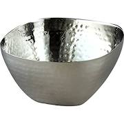 72121 6 In. Hammered Square Bowl
