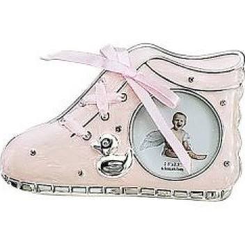 12547 Baby Shoe Frame, Pink