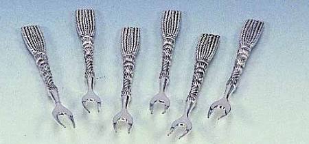 86364 Tassel Mini Forks, Set Of 6