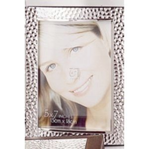 72628 Hammered Frame Stainless Steel -, 8 X 10 In.