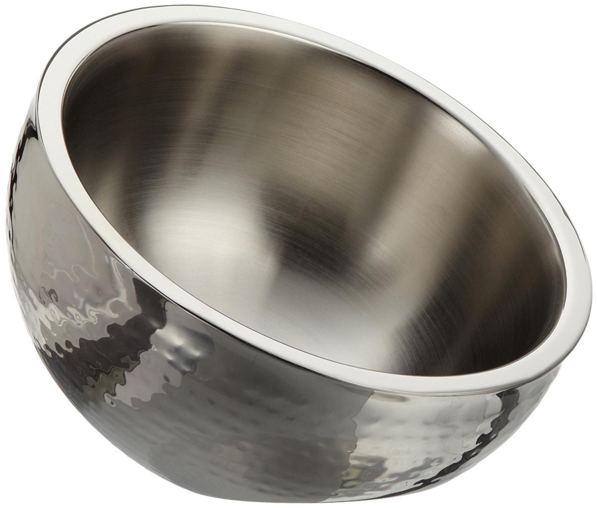 72683 Hammered Dual Angle Bowl, Dw - 10 In.