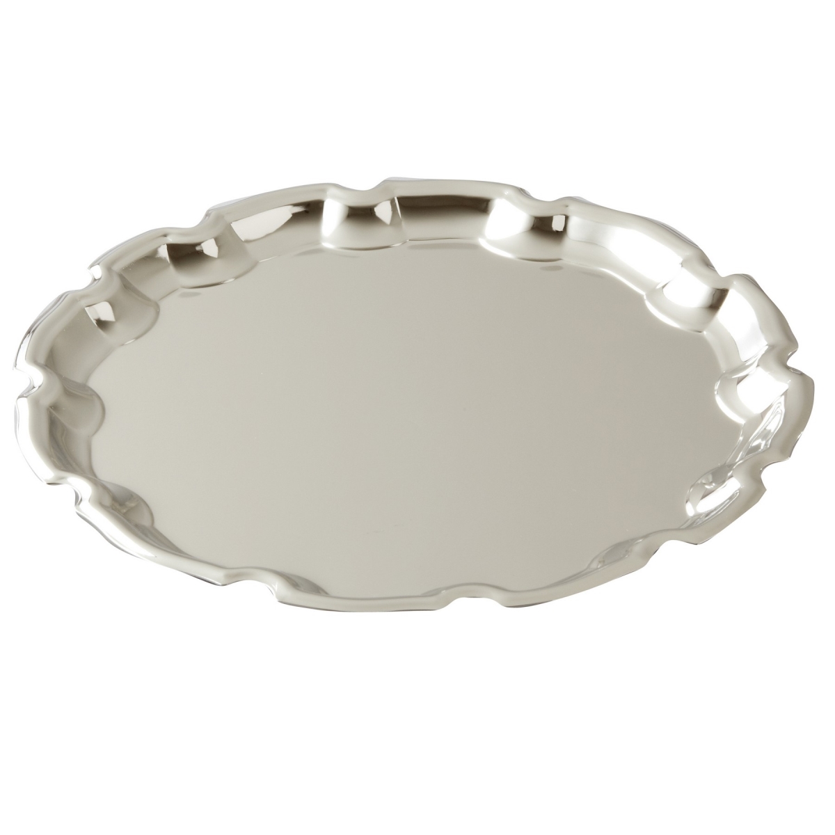 82113 Round Chippendale Tray , 7 In.