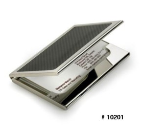 10201 Business Nickel Plate Card Case