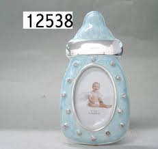 12538 Baby Bottle Frame, Blue