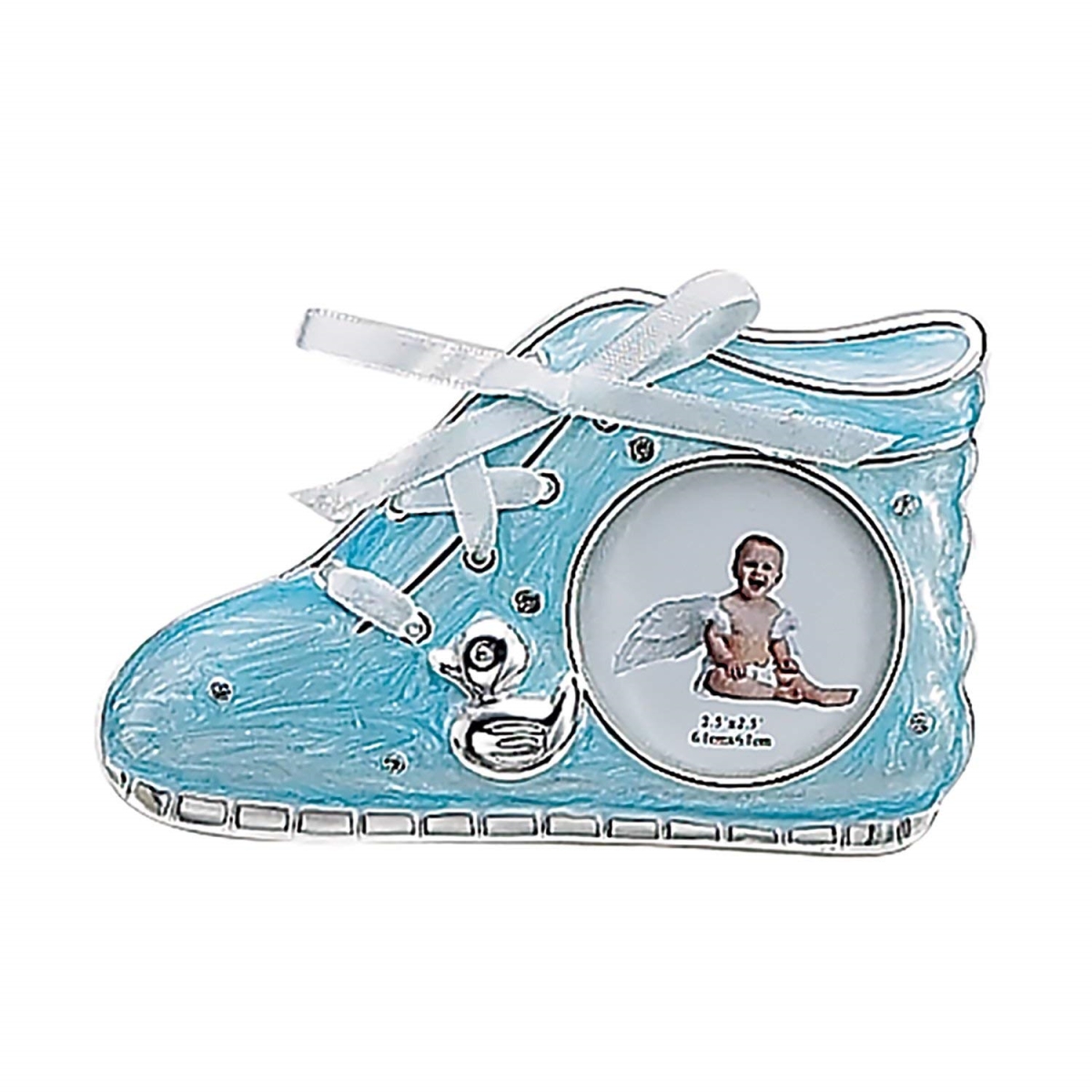 12548 Baby Shoe Frame, Blue