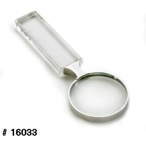 16033 Magnifier With Crystal Handle