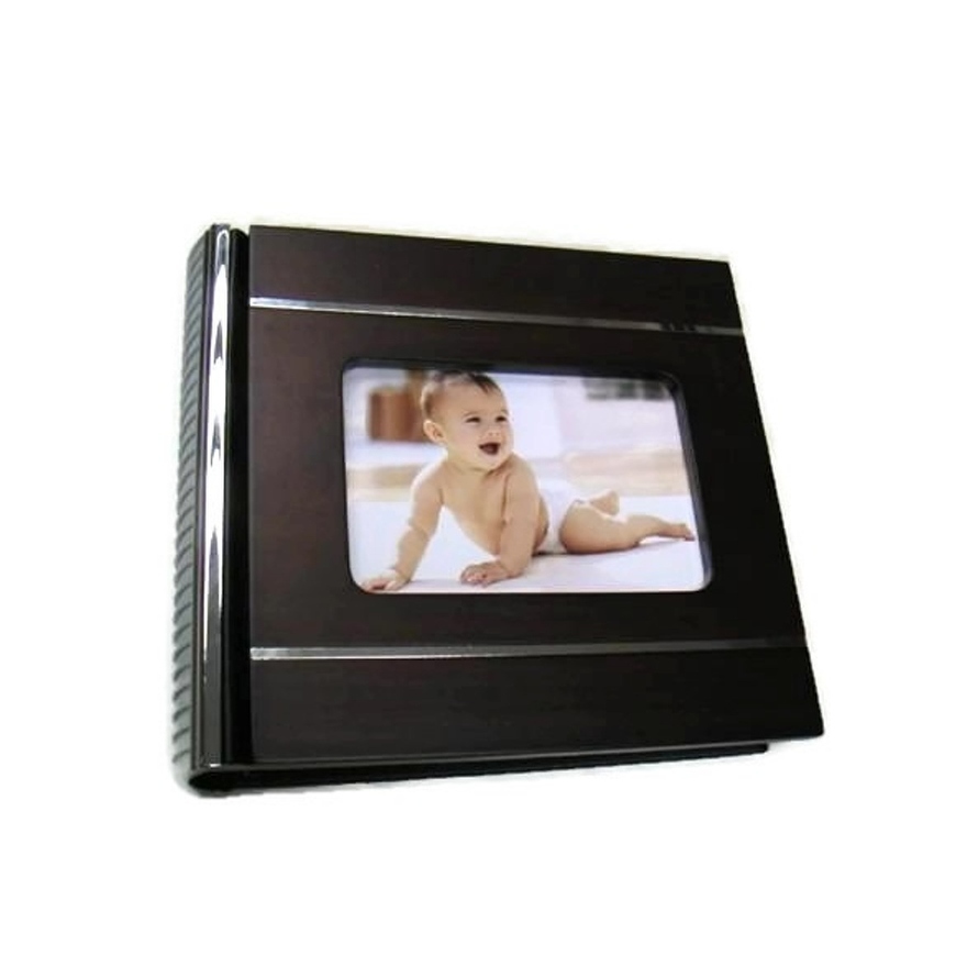 21811 4 X 6 In. Wood & Metal Phone Album With Holds 100 Photo