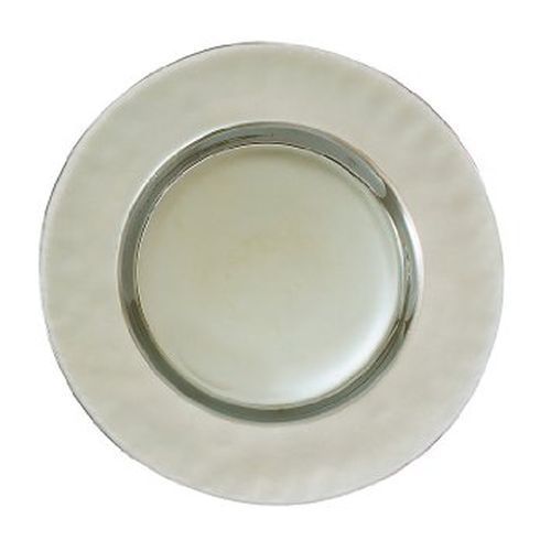 31132 Luster Platinum Chargers Plate - Set Of 4