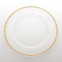 31230 Atlas Chargers Plate, Gold - Set Of 4