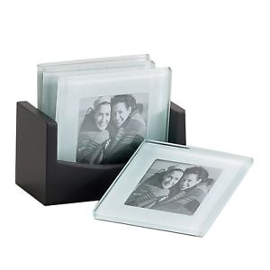 33221 4 In. Photo Glass Coaster - Set Of 4