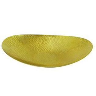 72106 16 X 12.5 In. Soft Gold Oval Platter