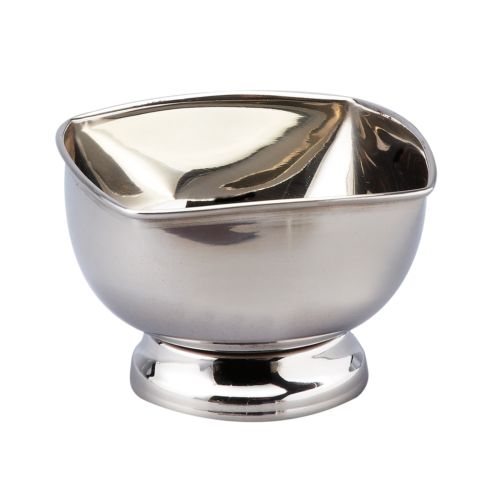 72112 4 In. Silver Plated Square Bowl