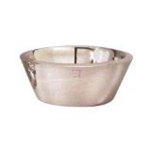 72585 12 In. Hammered Remington Stainless Steel Doublewall Serving Bowl
