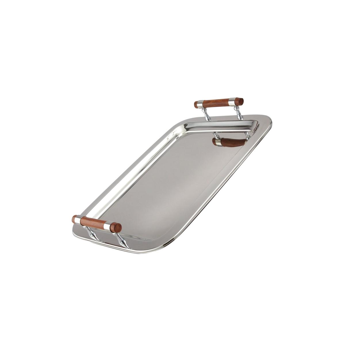 Picture of Leeber 73019 22 x 15.5 in. Large Rectangle Tray with Wood Handle
