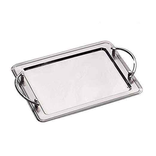73029 14 X 11 In. Rectangle Tray With Handles