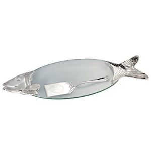 86799 24 In. Fish Tray With Server