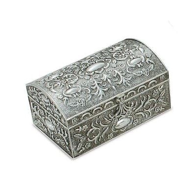 86903 Antique Silver Chest Box