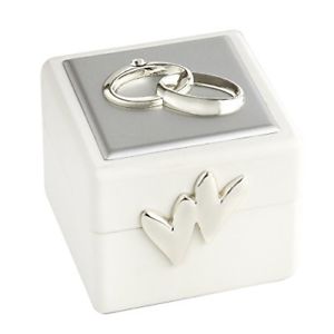 87002 Double Rings Wedding Ring Box