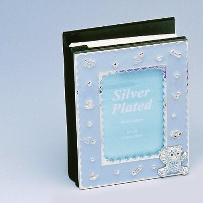 88026 4 X 6 In. Album With Crystal, Blue
