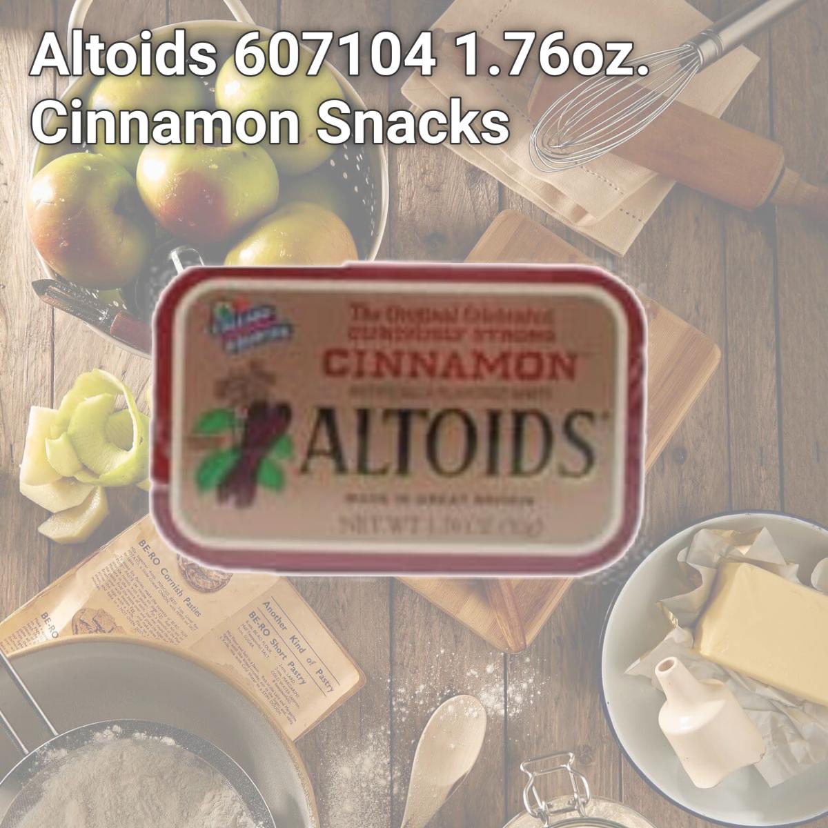 Picture of Altoids 607104 1.76oz. Cinnamon Snacks