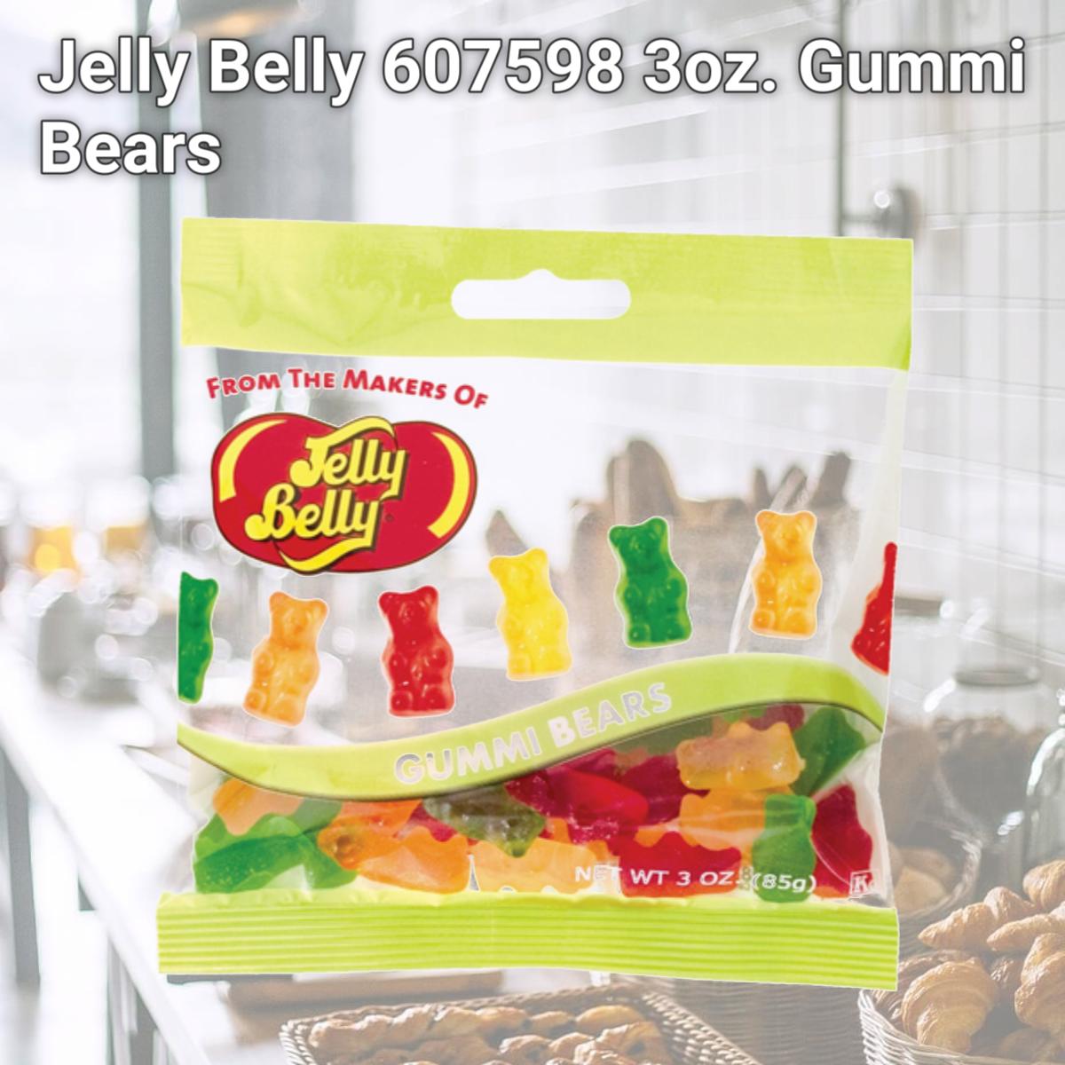 Picture of Jelly Belly 607598 3oz. Gummi Bears