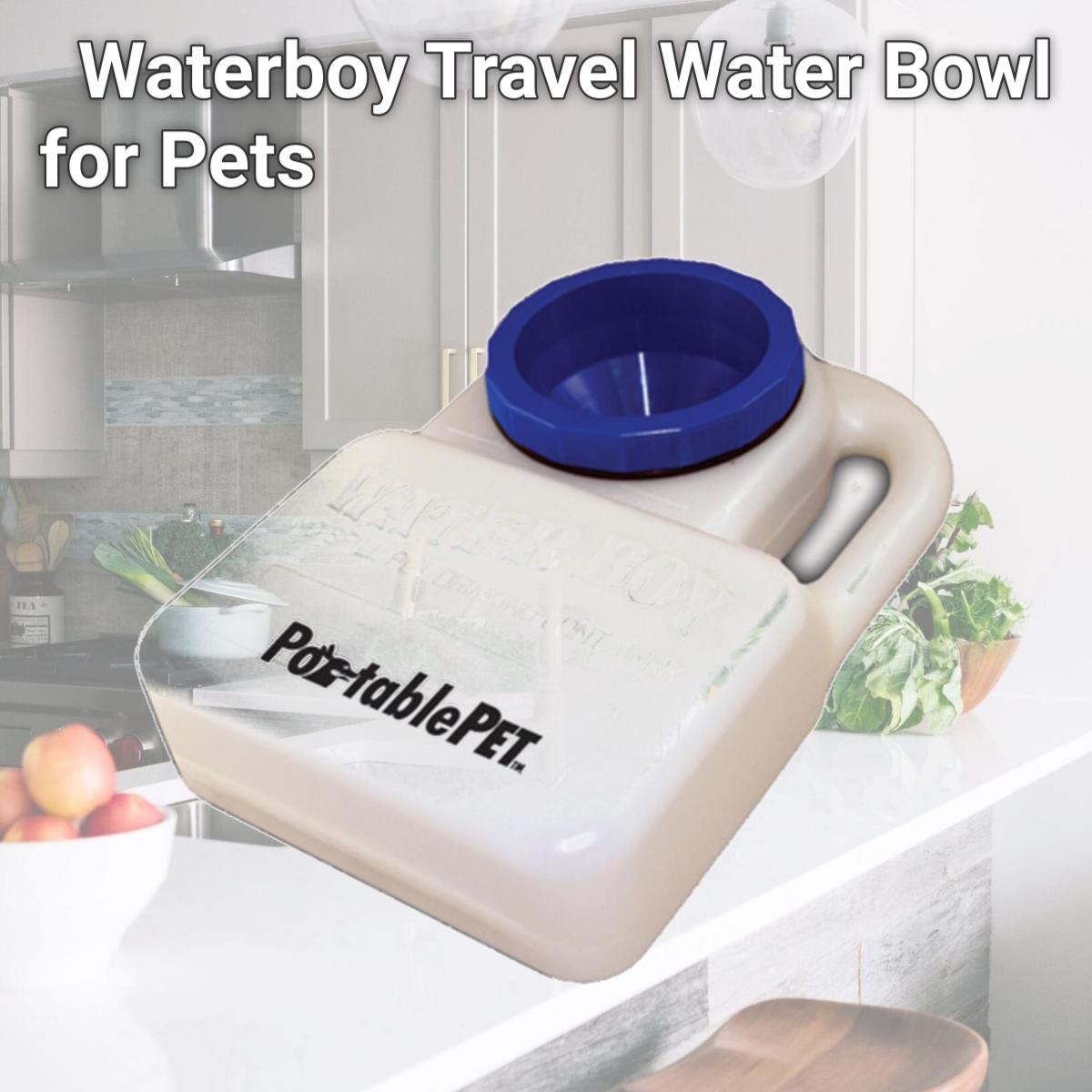 Picture of Portablepet 780770 Waterboy Travel Water Bowl for Pets