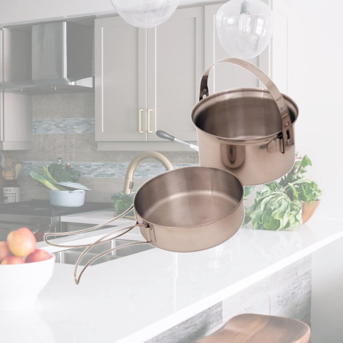 Picture of Olicamp 327416 Olicamp Stainless Steel Kettle 1 Quart
