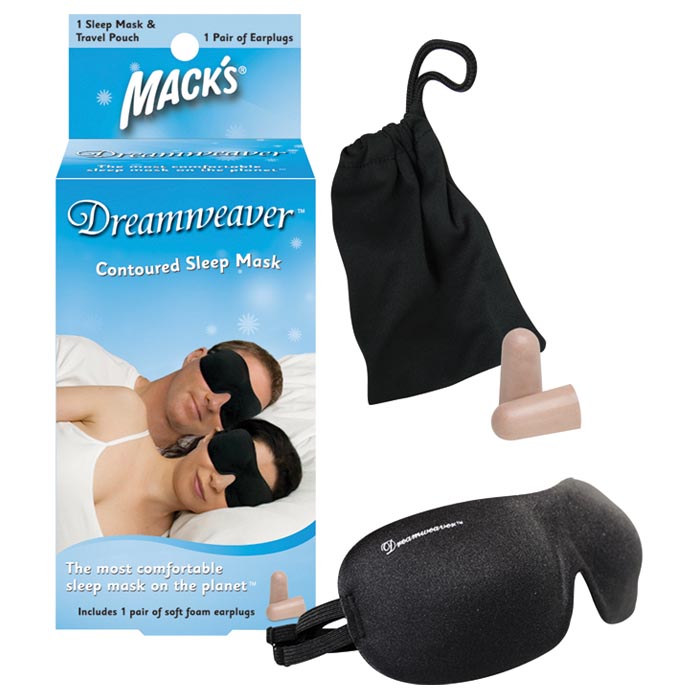 360008 Dreamweaver Sleep Mask & Earplugs