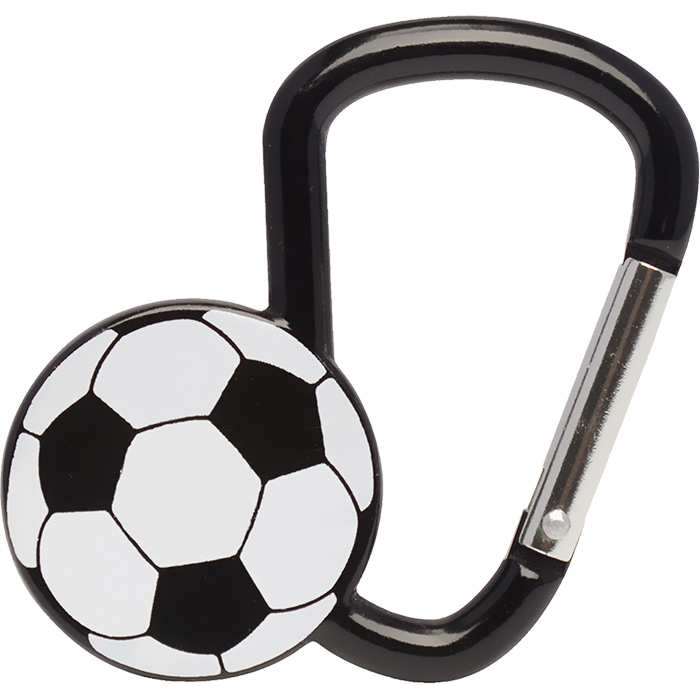 Key Gear 373169 Sporty Carabiner, Soccer