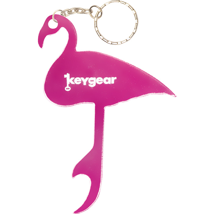 Key Gear 373270 Flamingo Bottle Opener, Pink
