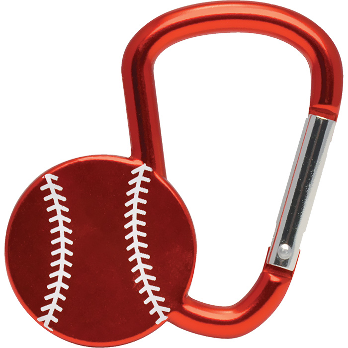 Key Gear 373166 Sporty Carabiner, Baseball