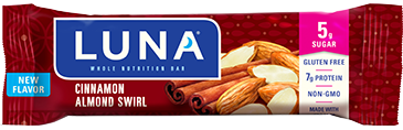 UPC 722252015488 product image for Luna Bar 705051 Cinnamon Almond Swirl | upcitemdb.com