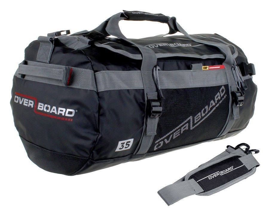 418700 35l Waterproof Adventure Duffel Bag Black