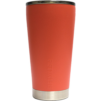 Fifty-fifty 592153 16 Oz. Vacuum Insulated Tumbler, Coral