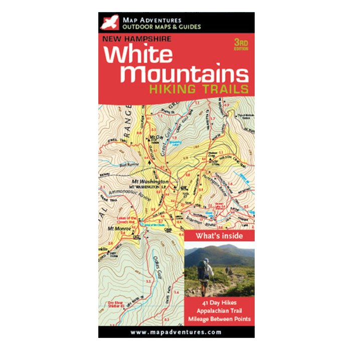 103098 White Mountains New Hampshire Trails Guide Book