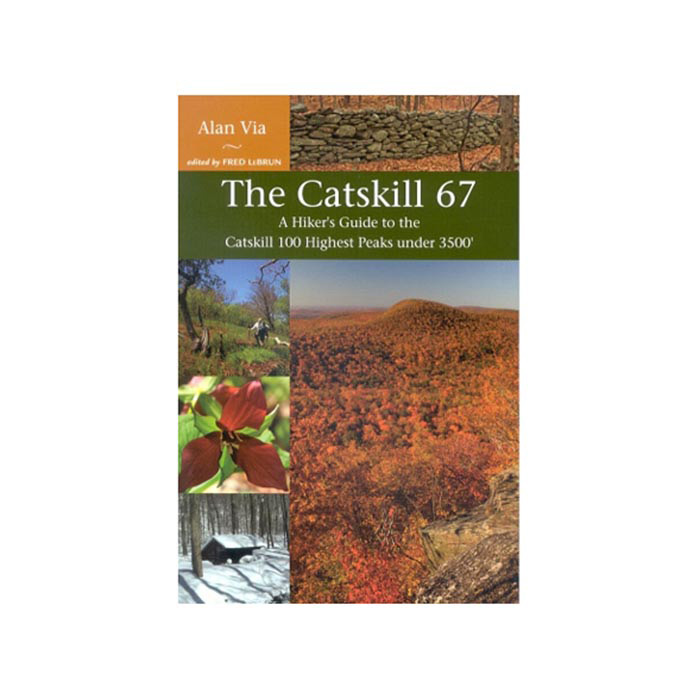 Adirondack Mountain Club 101730 6 X 9 In. The Catskill 67 Hiking & Backpacking Guides Book