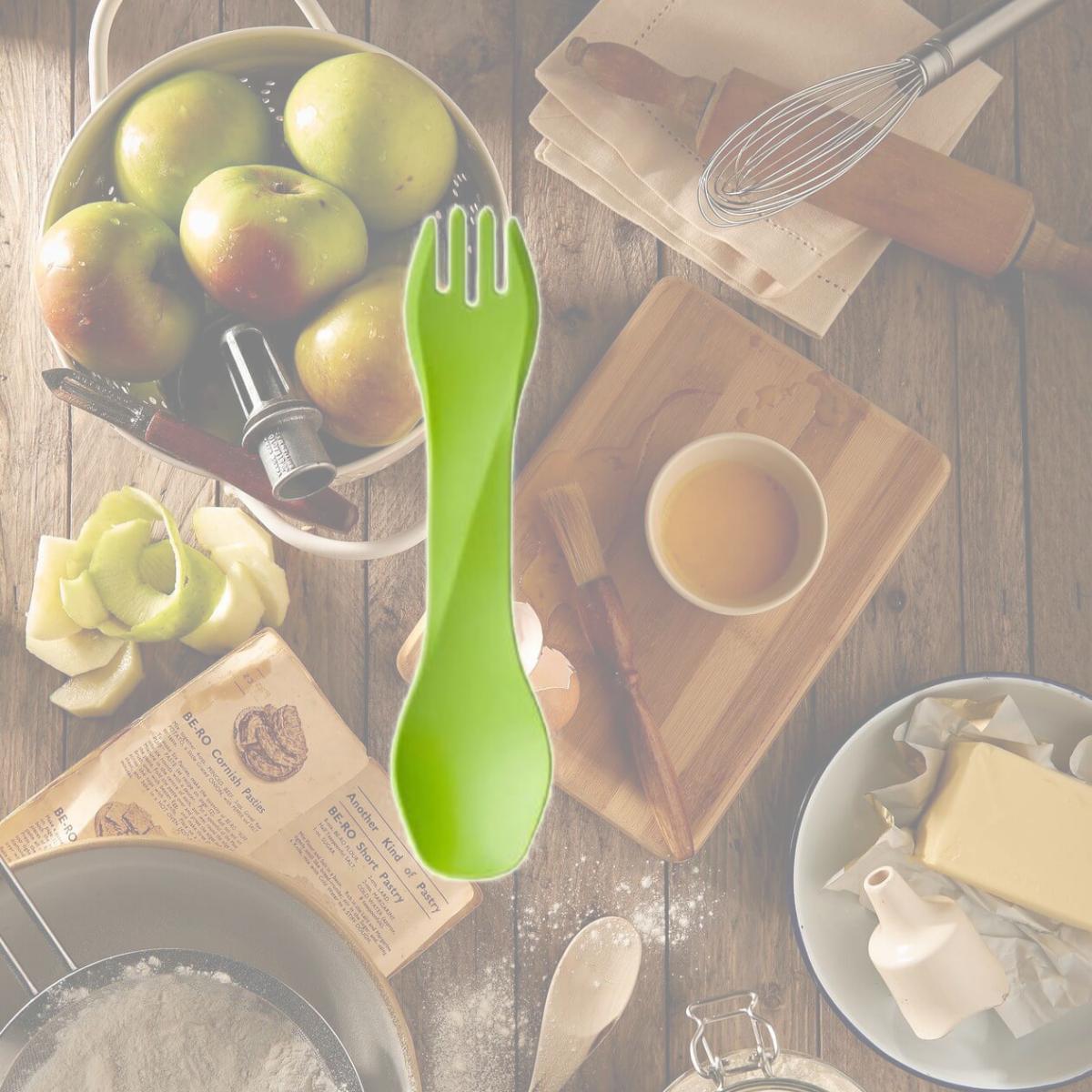 Picture of Humangear 700123 Gobites Uno Spork, Light Green