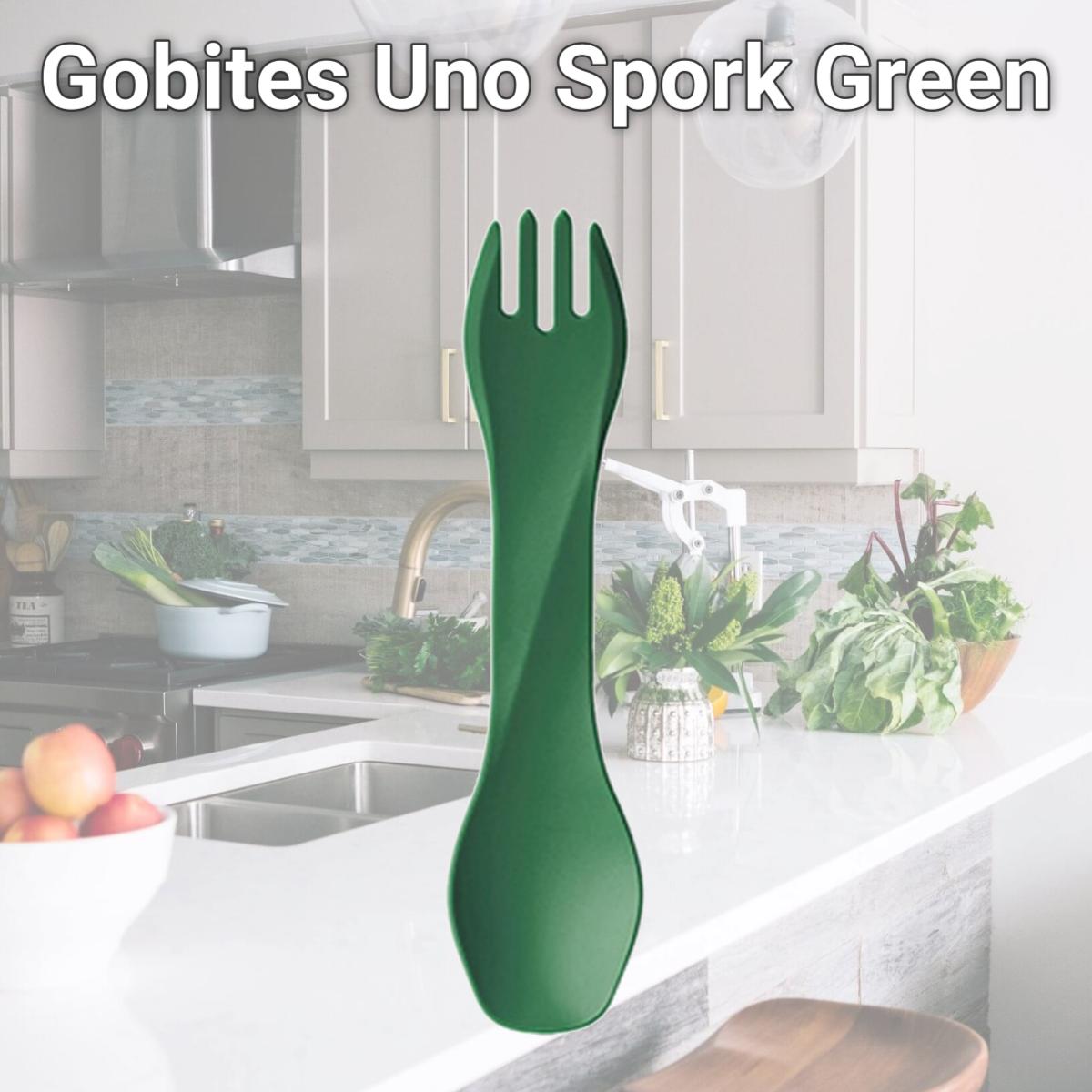 Picture of Humangear 700124 Gobites Uno Spork, Green