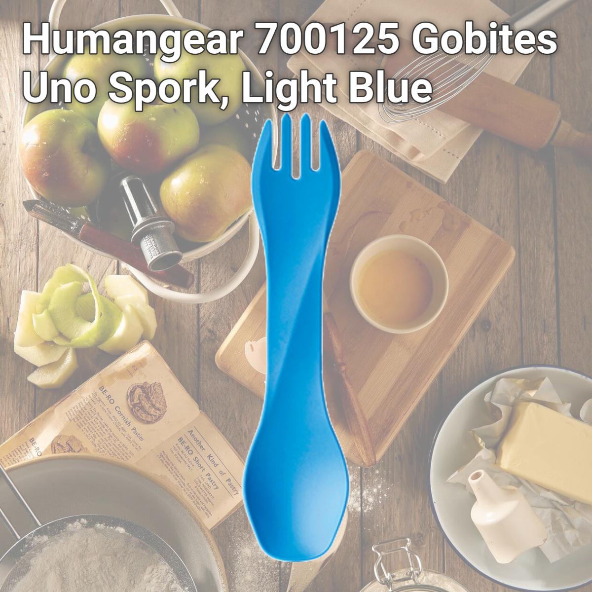 Picture of Humangear 700125 Gobites Uno Spork, Light Blue