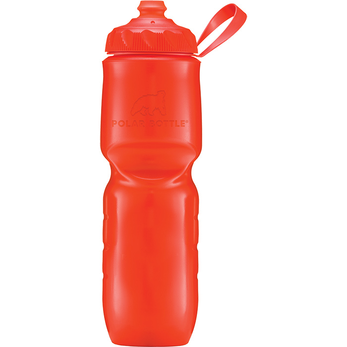 341197 24 Oz Sport Water Bottle, Red