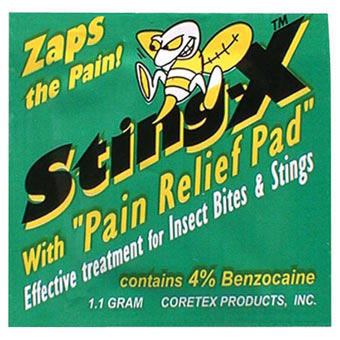 371774 Stingx With Pain Relief Pad