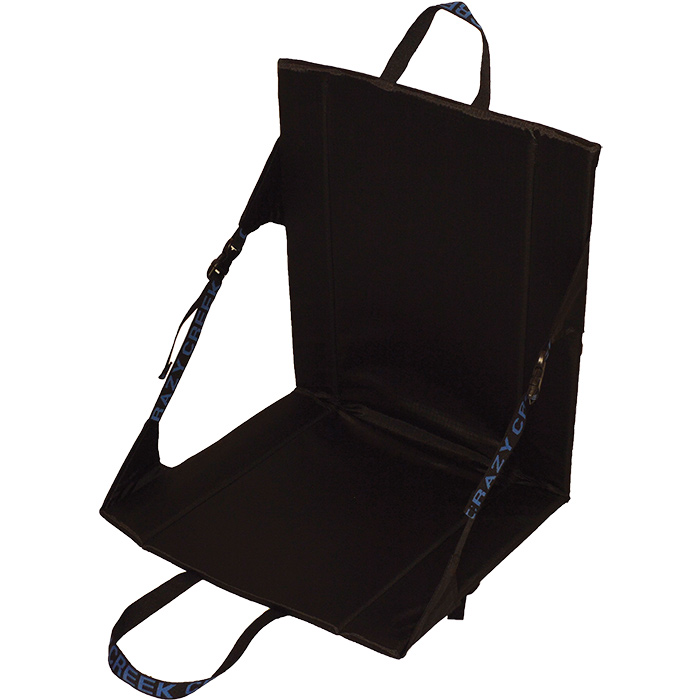 421557 One Size Nylon Longback Chair, Black