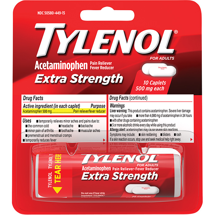 606027 Extra Strength Tablets - Pack Of 10