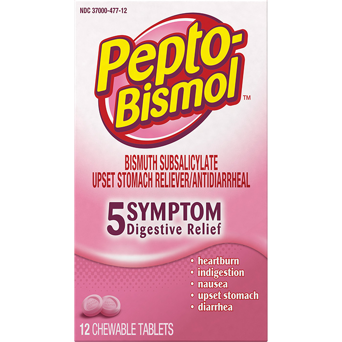 607147 Pepto Bismol Chew Original